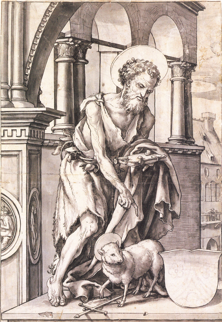   小汉斯·荷尔拜因 Hans Holbein the Younger——素描作品 (12)